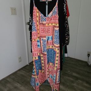 Speed Control New York - Print Dress with chain